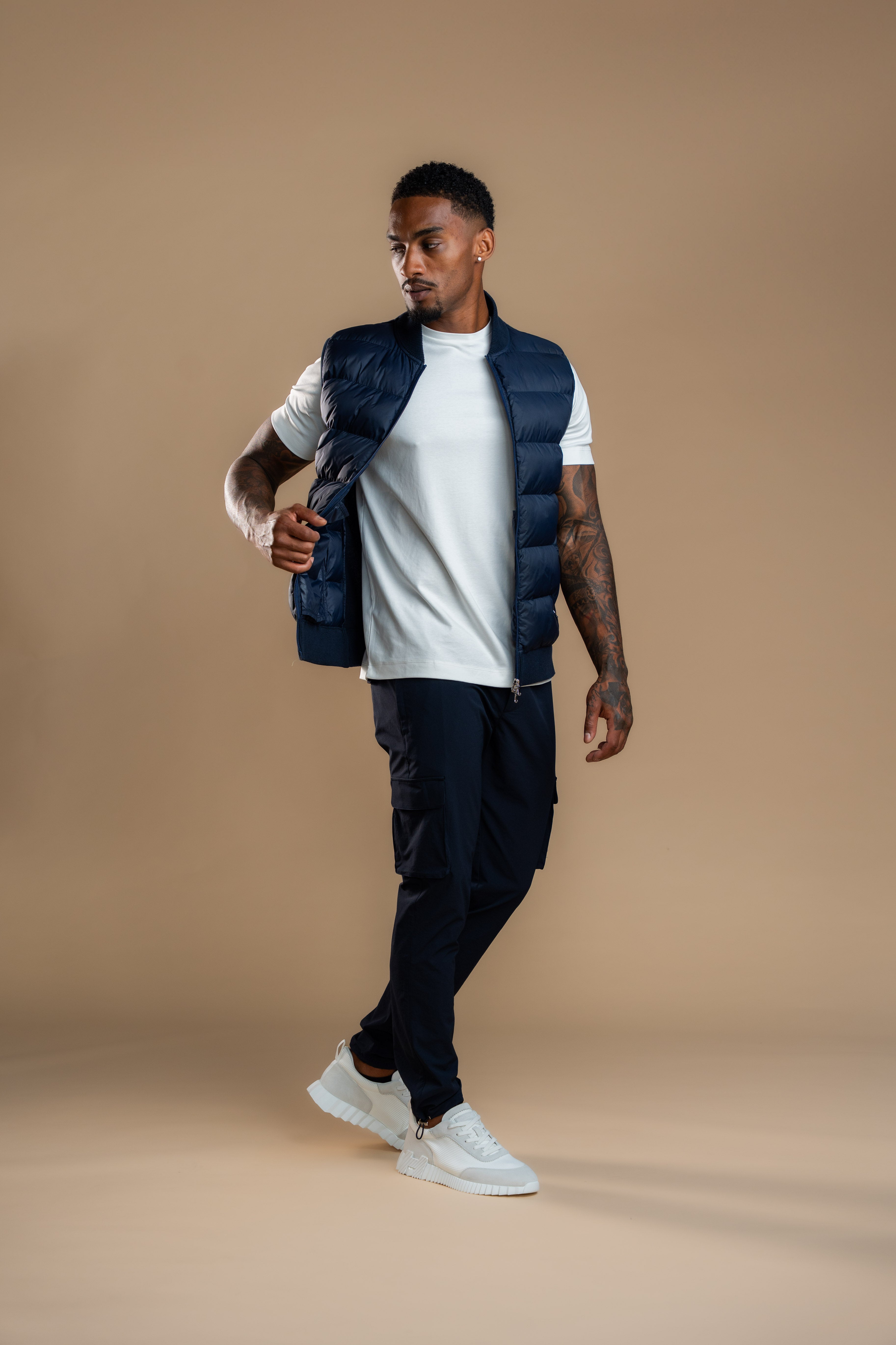 Cargo Tech Pants - Deep Navy
