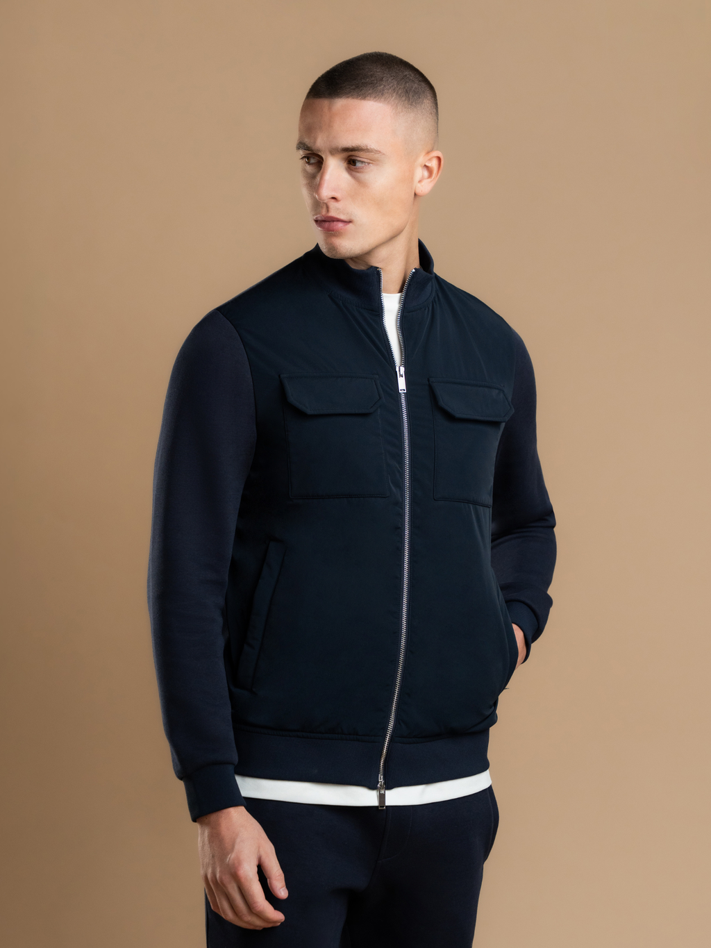Hybrid Suit - Navy