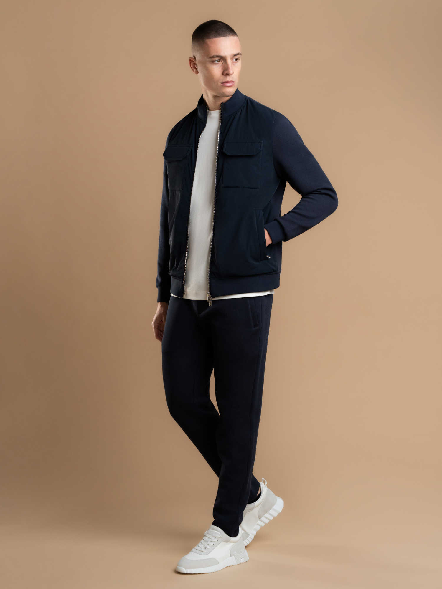 Hybrid Suit - Navy