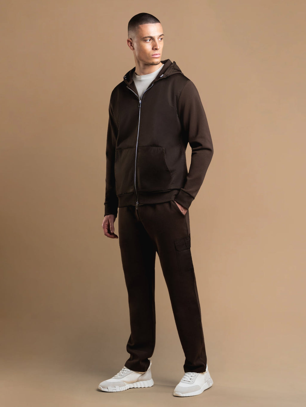 Hybrid Flow Cargo Jogger - Brown