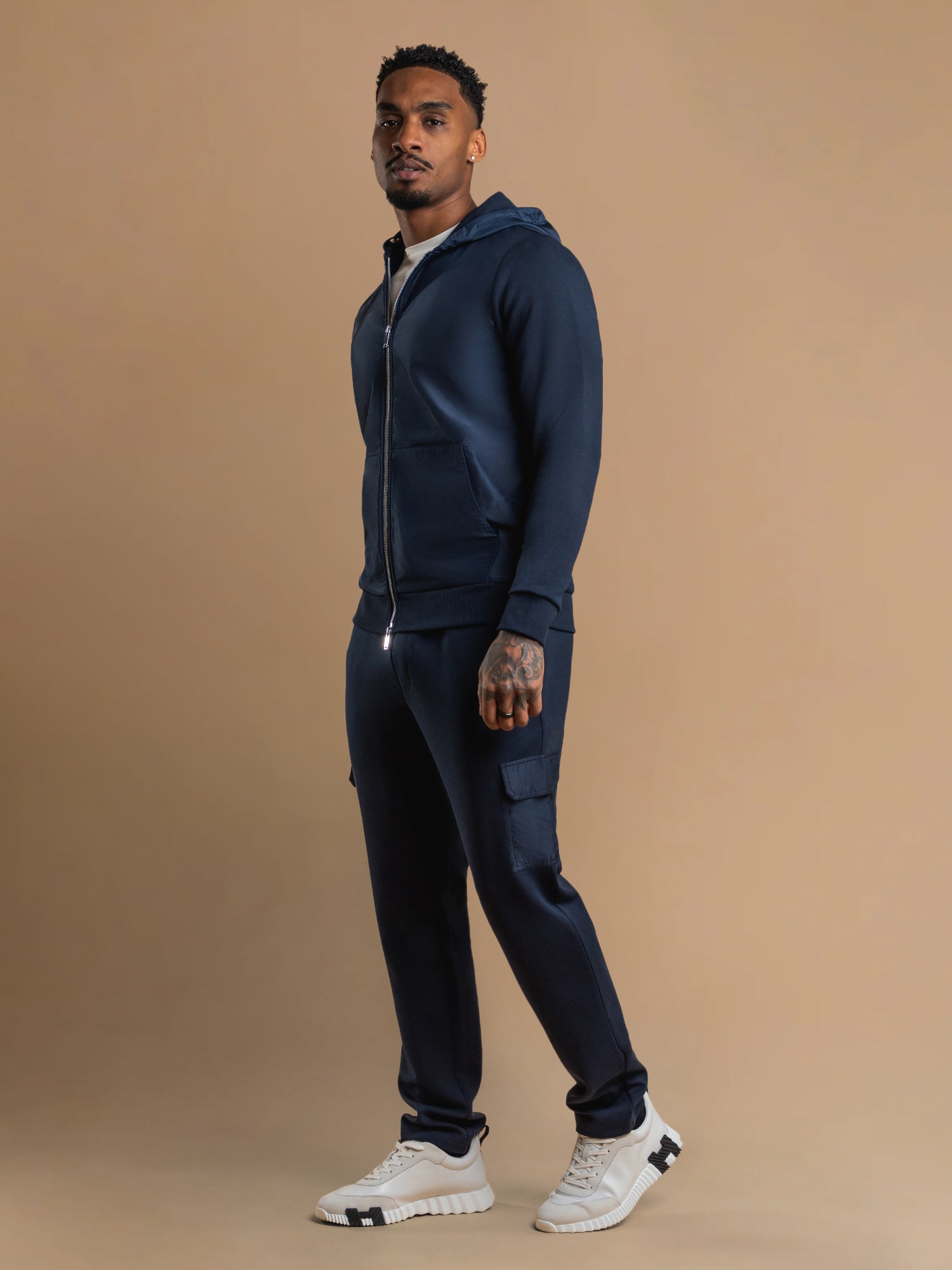Hybrid Flow Cargo Jogger - Navy