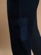 Hybrid Flow Cargo Jogger - Navy