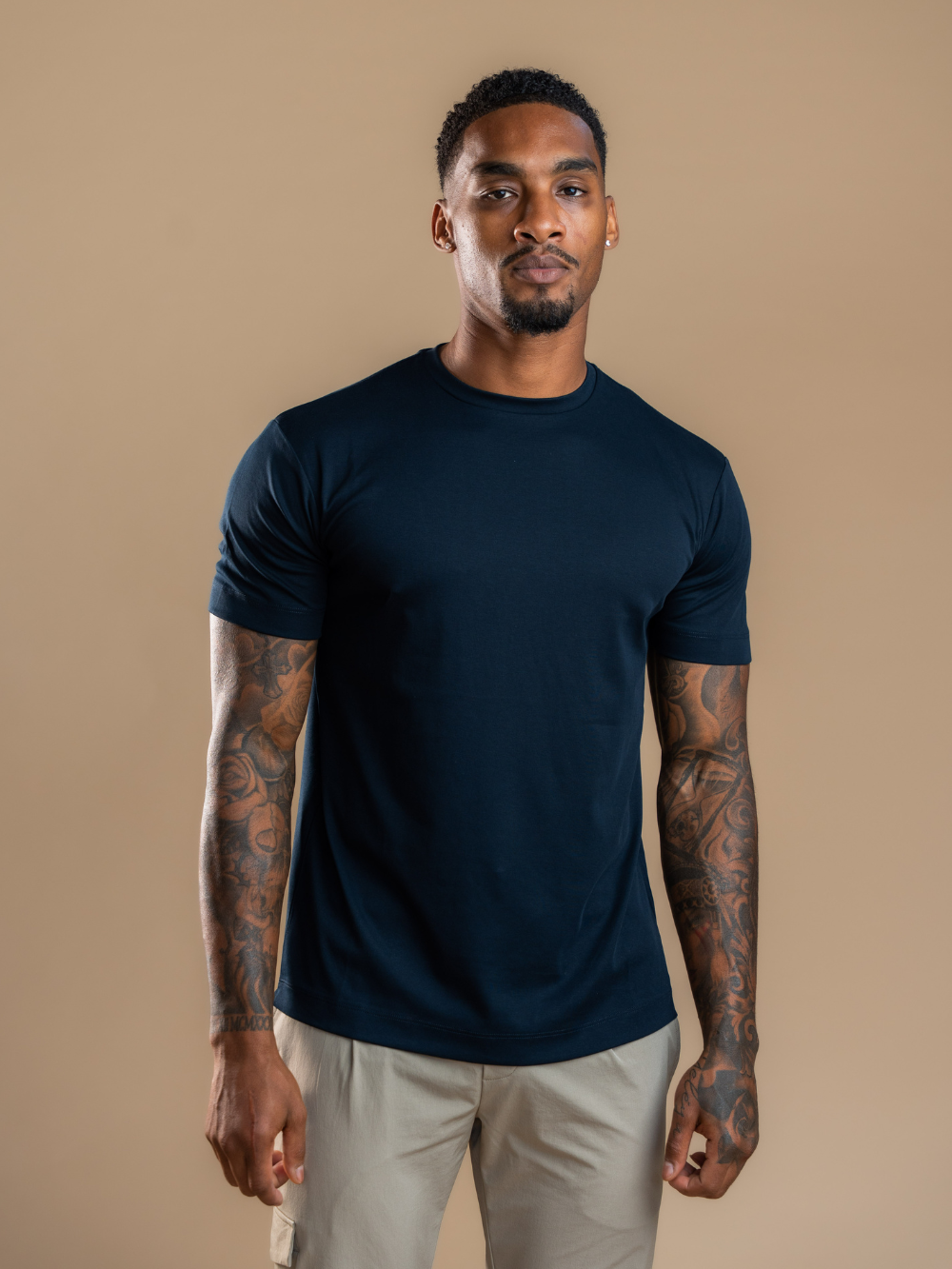 Essential Tailored T-Shirt - Navy