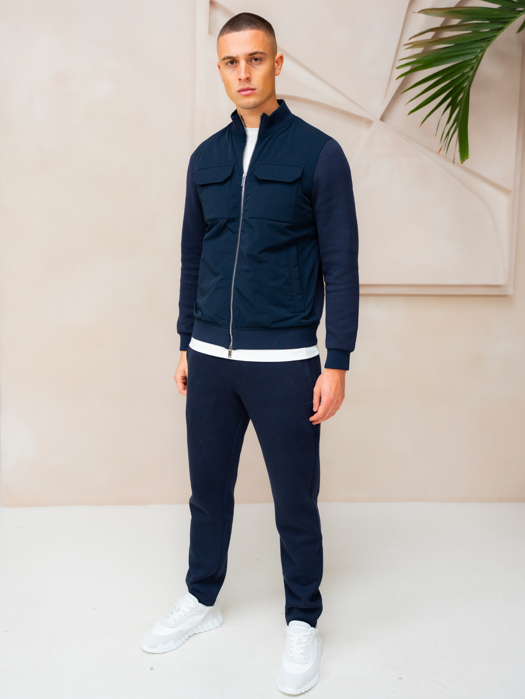Hybrid Suit - Navy