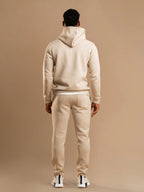 Essential Interlock Jogger - Beige