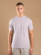 Essential Tailored T-Shirt – Ash Rose