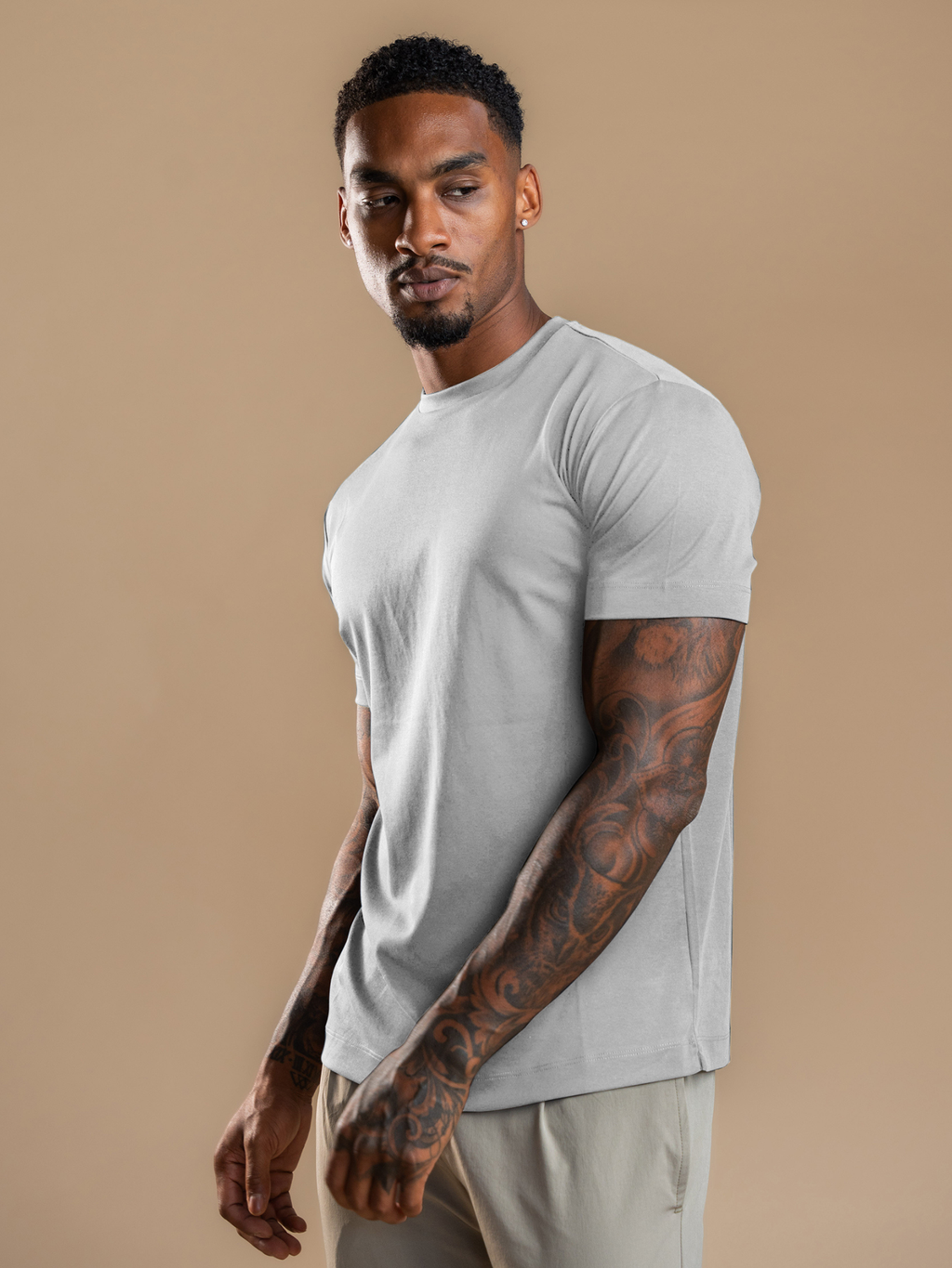 Essential Tailored T-Shirt - Grey
