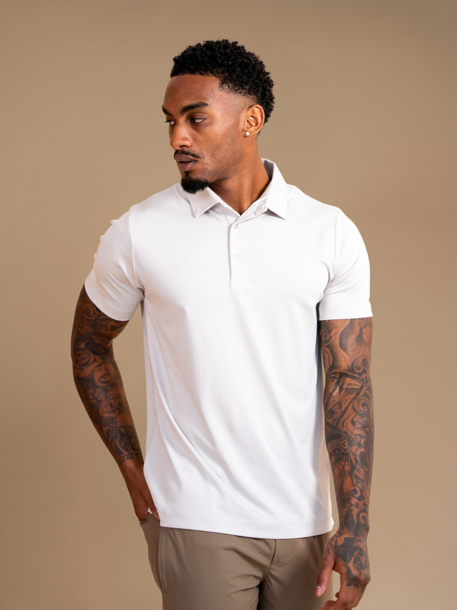 Lux Polo - Beige