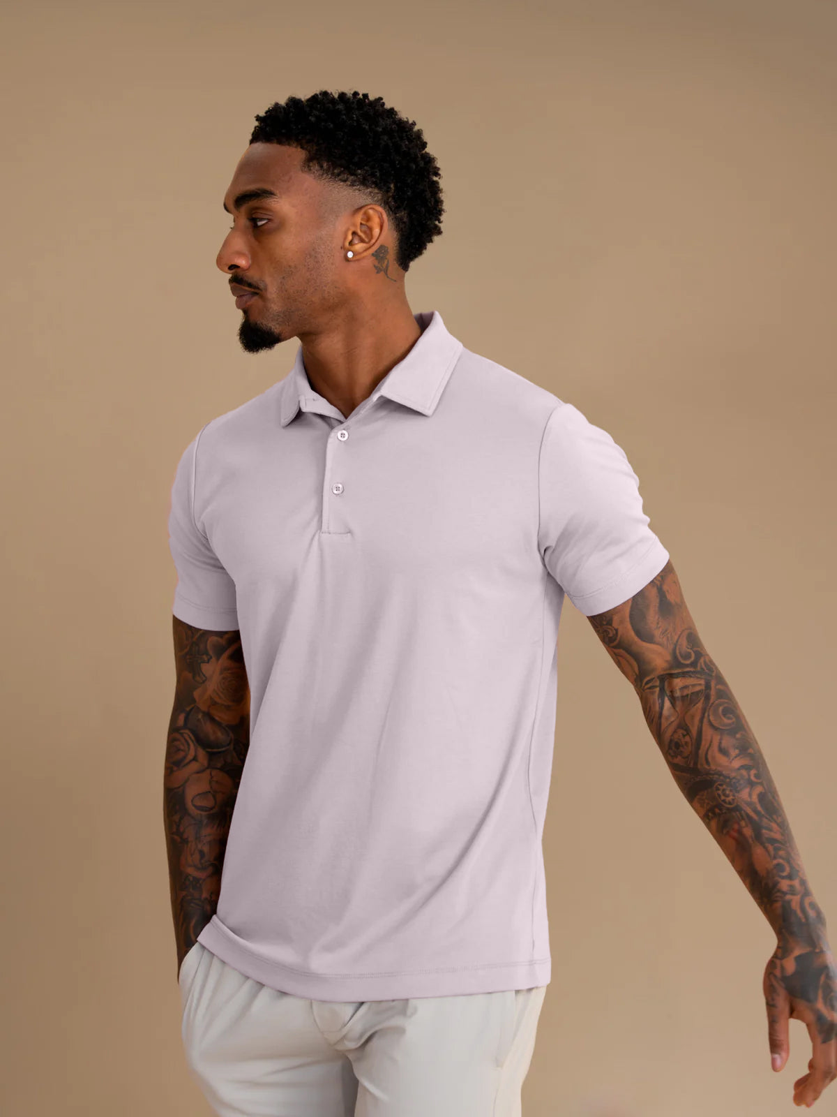 Lux Polo - Ash Rose