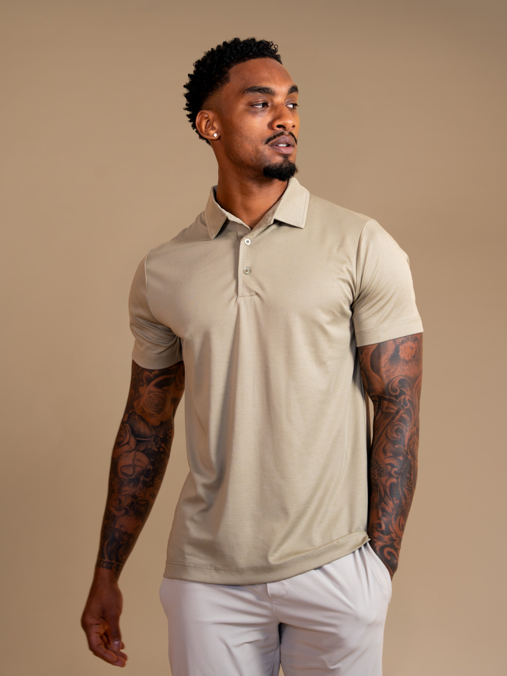 Lux Polo - Olive