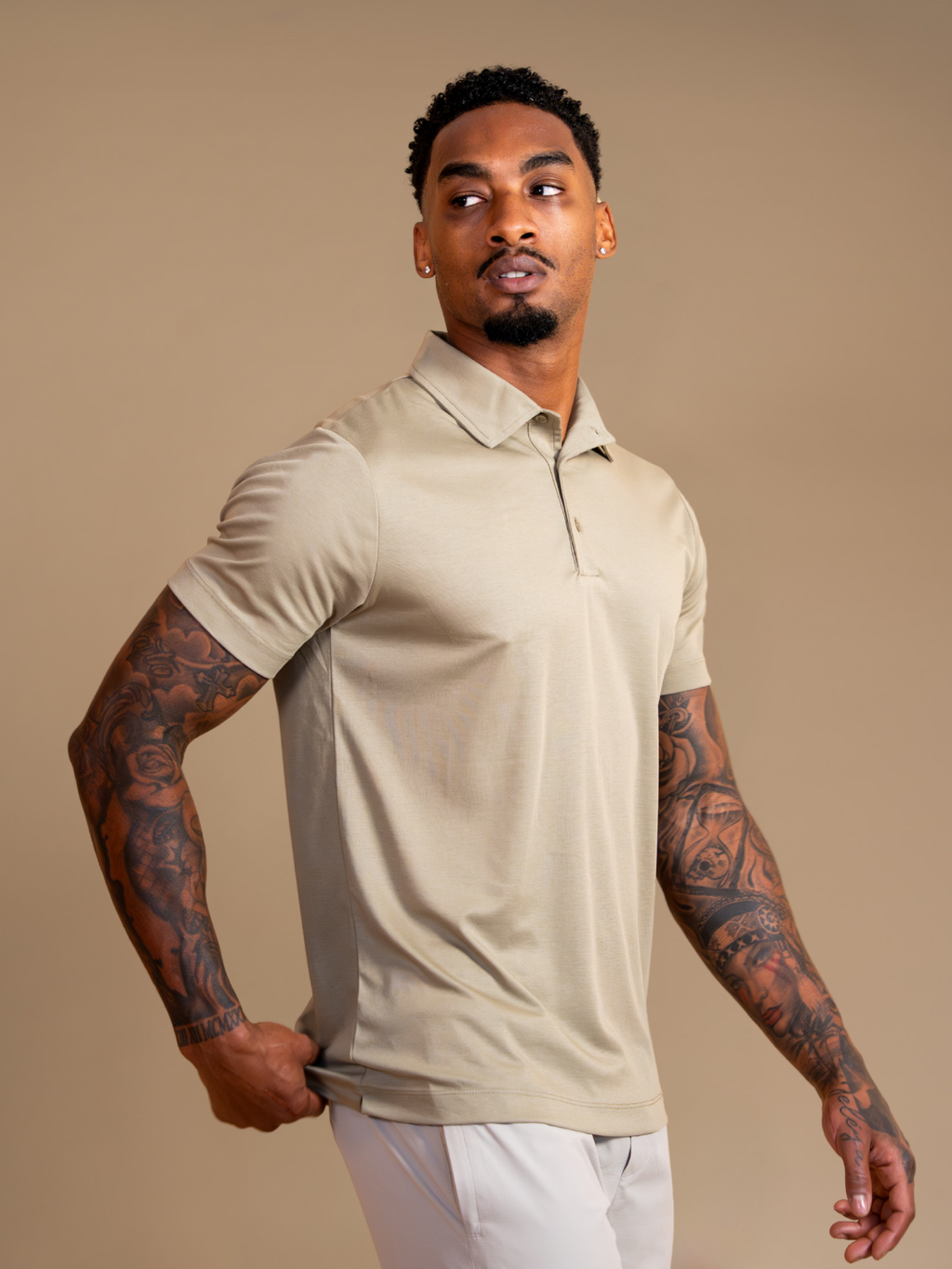 Lux Polo - Olive