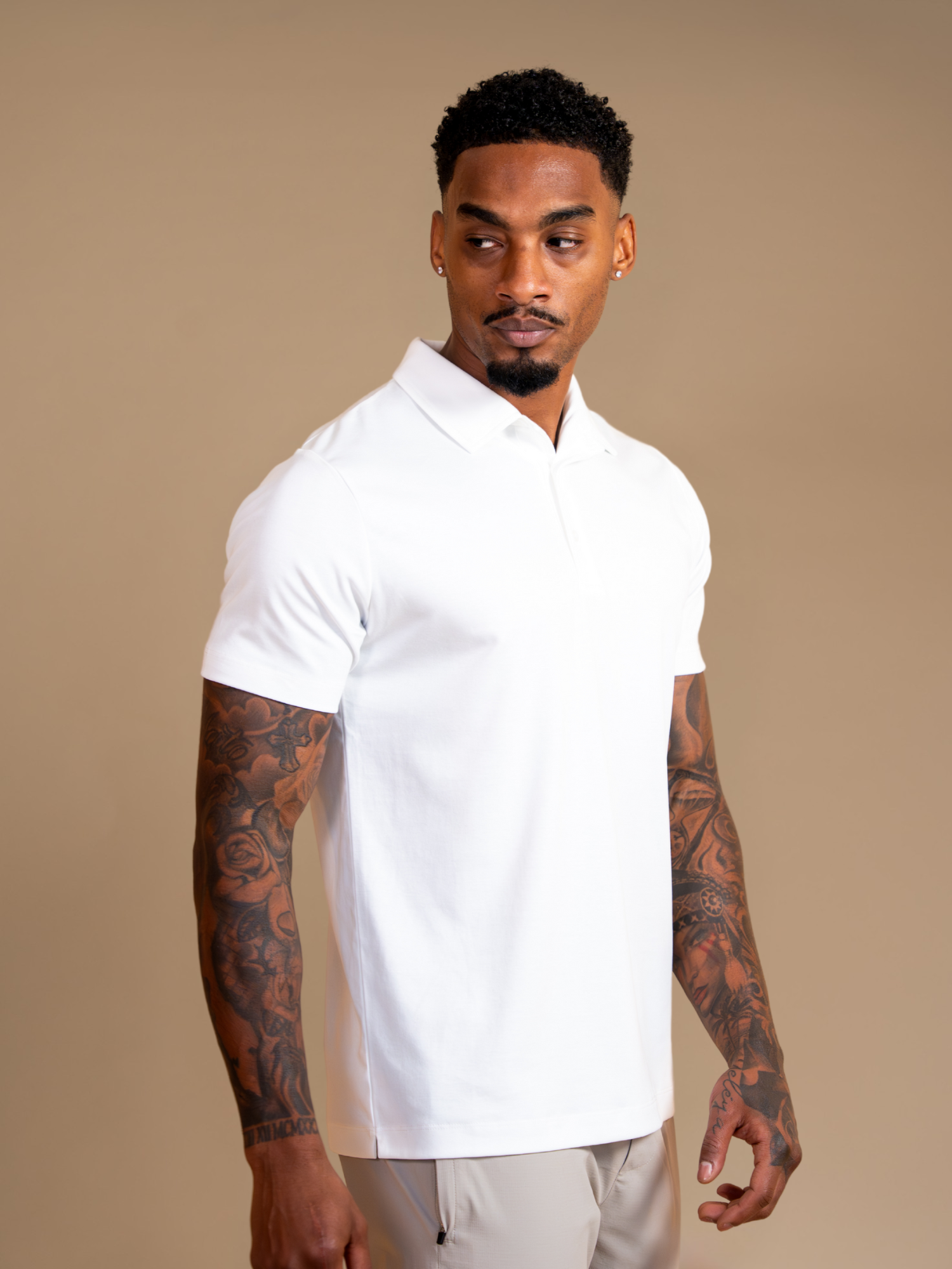 Lux Polo - White